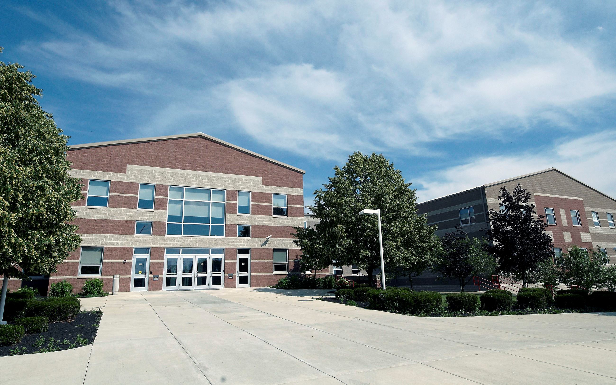Exterior of Big Walnut High School